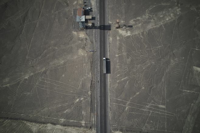 Peru Nazca Lines <YONHAP NO-2875> (AP)