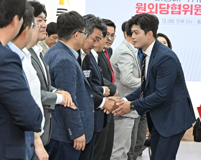 김용태, 원외당협위원장 간담회