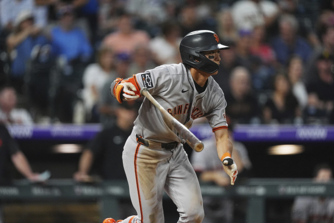 Giants Rockies Baseball <YONHAP NO-4973> (AP)