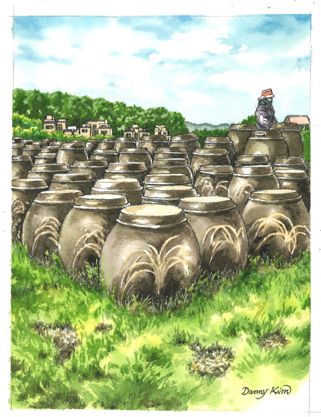 (40) 쇠뜨기 그림