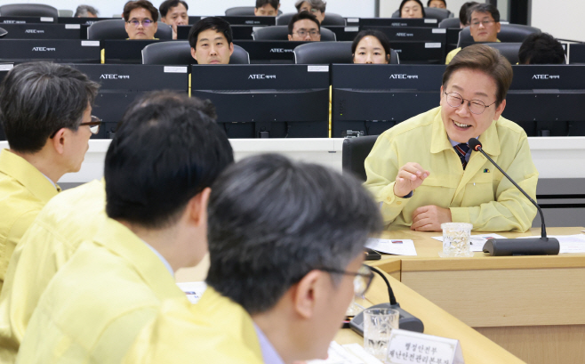 이재명 대통령, 장마 대비 현장 점검