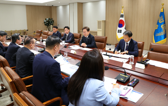 이재명 대통령, 경제안보 긴급 점검