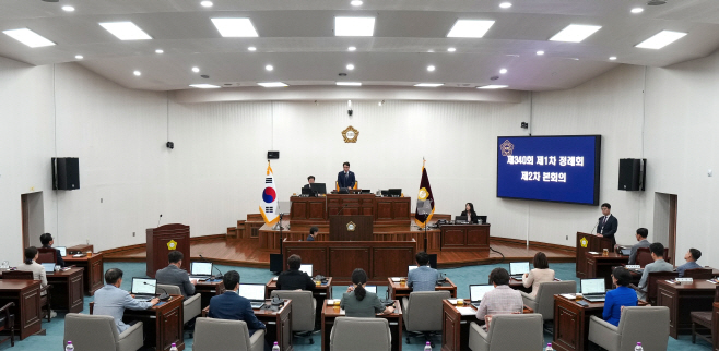 하남시의회 6월 13일 제340회