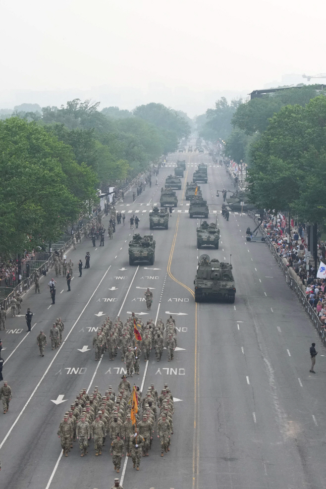 US-WASHINGTON-DC-CELEBRATES-ARMY'S-250TH-ANNIVERSARY-WITH-PARADE