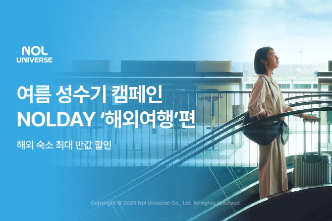 놀유니버스 여름 성수기 캠페인 NOLDAY ‘해외여행’ 편 진행