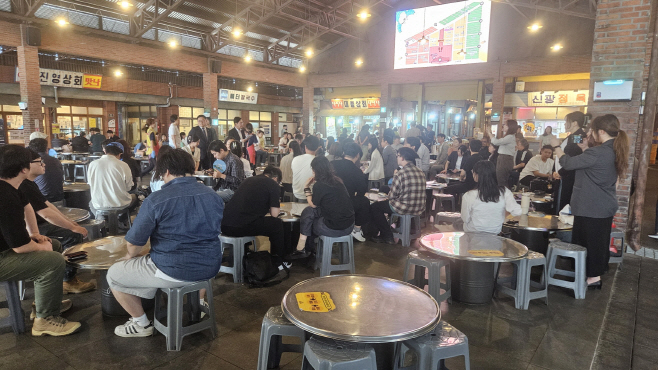 예산군, 충남콘텐츠진흥원과 예산시장 상생 협력 논의