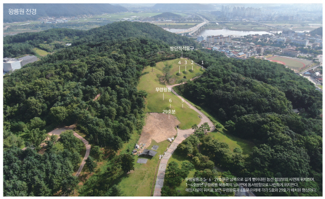 02 공주 무령왕릉과 왕릉원 전경