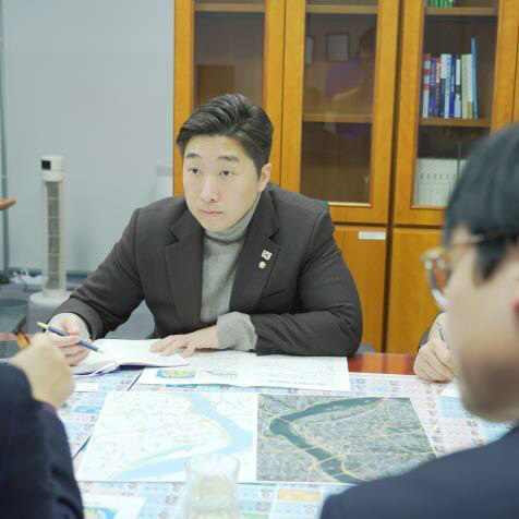 김용만 국회의원 산림청장 면담
