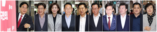 송언석 원내대표, 4선 이상 의원들과 회동<YONHAP NO-4021>