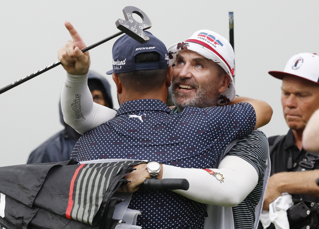 US OPEN GOLF <YONHAP NO-3952> (UPI)