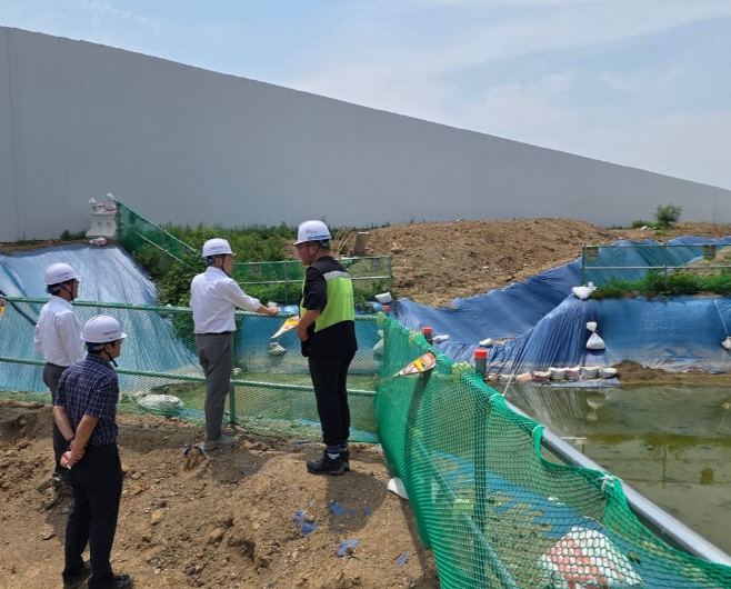 LH 우기대비 3기신도시 현장 점검
