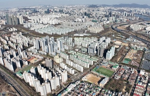 서울 강남구 개포우성7차 아파트 전경
