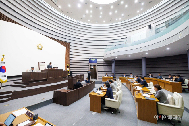 광주시의회 제317 정례회 마무리
