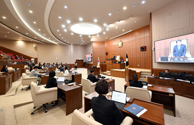 사진(의정부시의회  제337회 제1차 정례회)