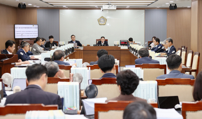 충남도의회 예결특위, 충남교육청 2024회계연도 결산 심사