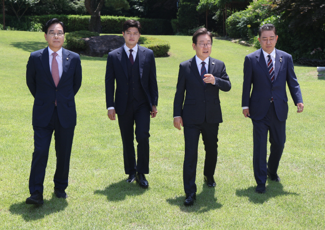 이재명 대통령, 여야지도부 회동