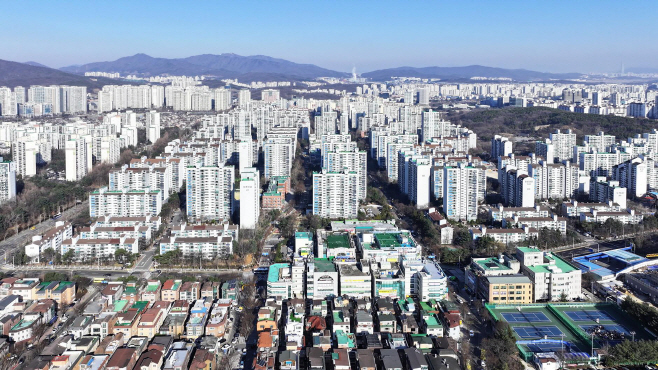 성남 분당 시가지