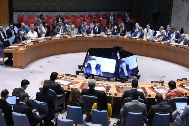 UN-US-IRAN-ISRAEL-CONFLICT <YONHAP NO-3083> (AFP)