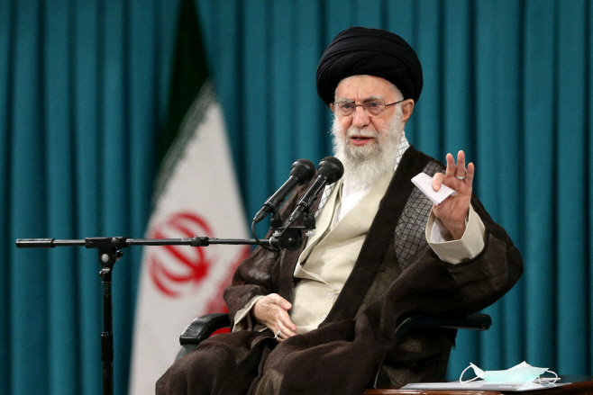 IRAN-NUCLEAR/KHAMENEI <YONHAP NO-4259> (via REUTERS)