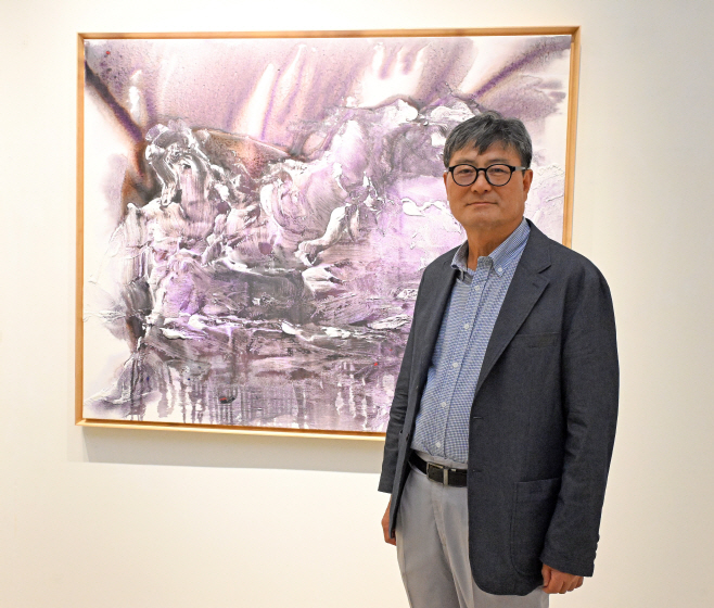 송수근 첫 개인전 인터뷰