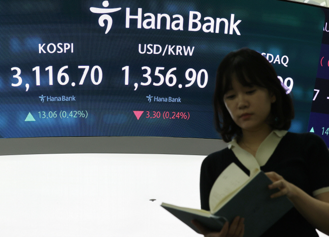 코스피 상승 출발<YONHAP NO-2392>