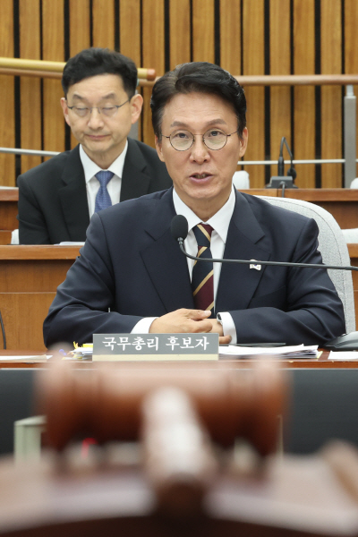 답변하는 김민석 국무총리 후보자