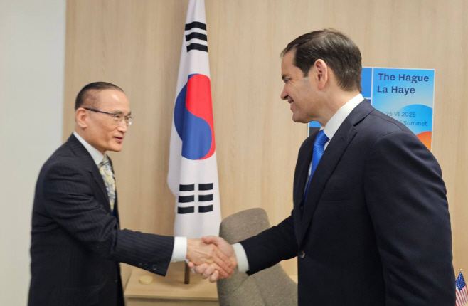 위성락 안보실장, 루비오 미 국무장관 면담