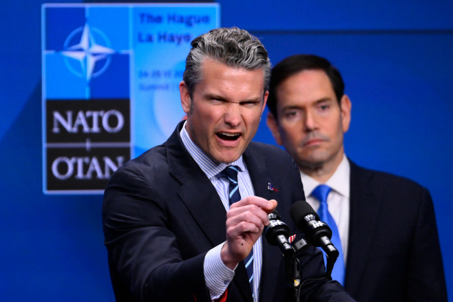 NETHERLANDS-NATO-SUMMIT-DEFENCE-DIPLOMACY