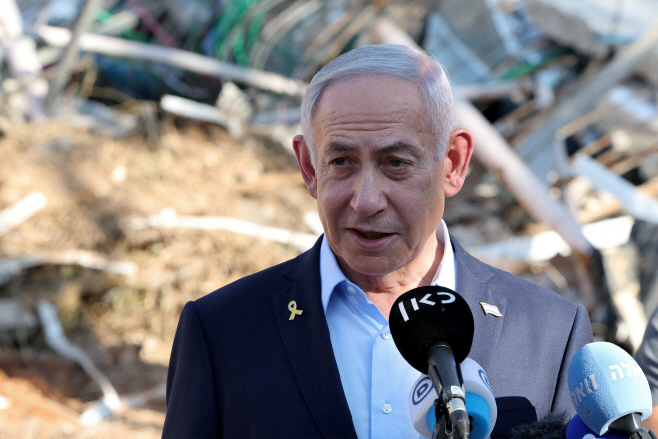 ISRAEL-PALESTINANS/NETANYAHU