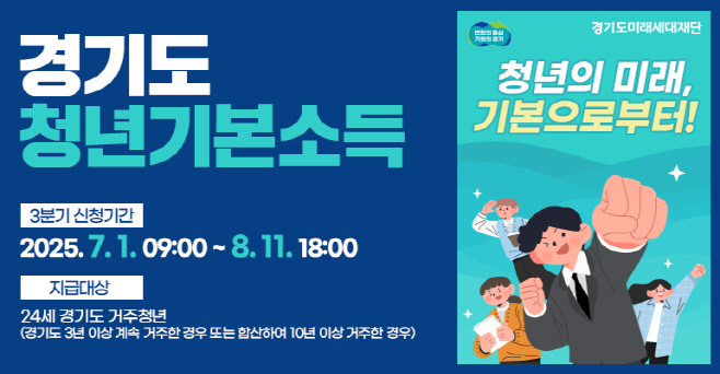 1 “24살 포천 청년이라면 신청하세요” 포천시, 3분기 청년기본소득 신청받아