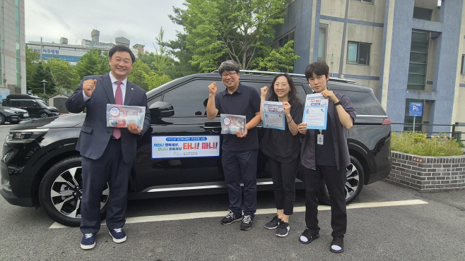 고준호 의원 찾아가는 복지차량 도착 현장 방문