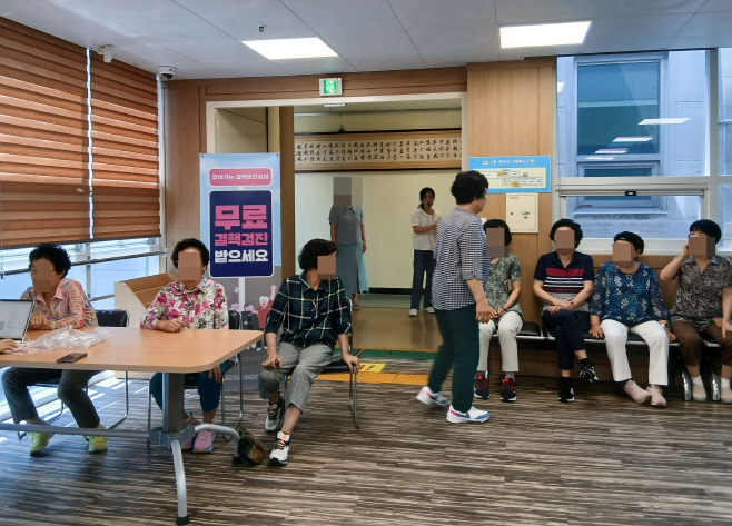 창녕군  찾아가는 결핵검진 사업 실시1-결핵검진