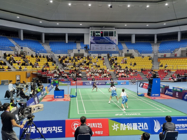 2_안세영_서승재 출전_전국 배드민턴 선수 익산 집결(2024 코리아마스터즈 배드민턴선수권대회)