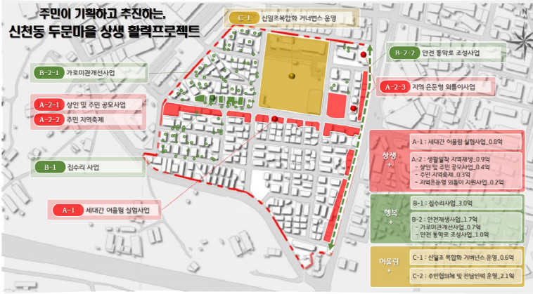 보도자료1 ‘2025년 경기 더드림 재생사업’ 공모에 선정된 신천동 두문마을