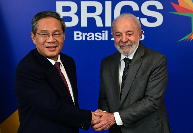 BRAZIL-BRICS-SUMMIT-LULA DA SILVA-BILATERAL