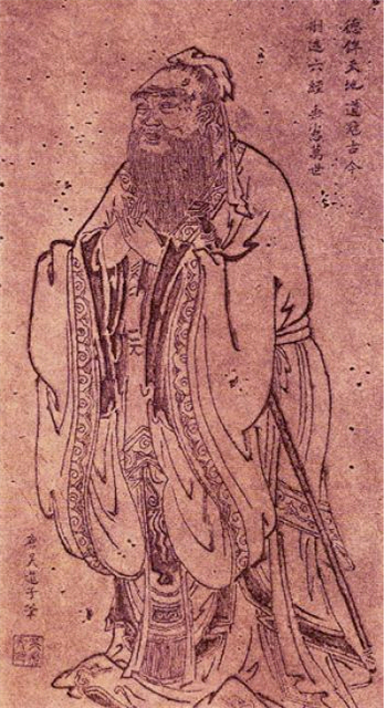 공자(孔子)의 초상