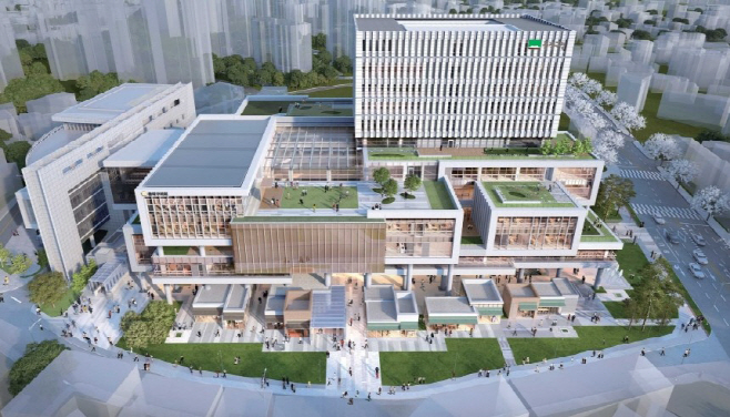 동작구청 신청사 조감도