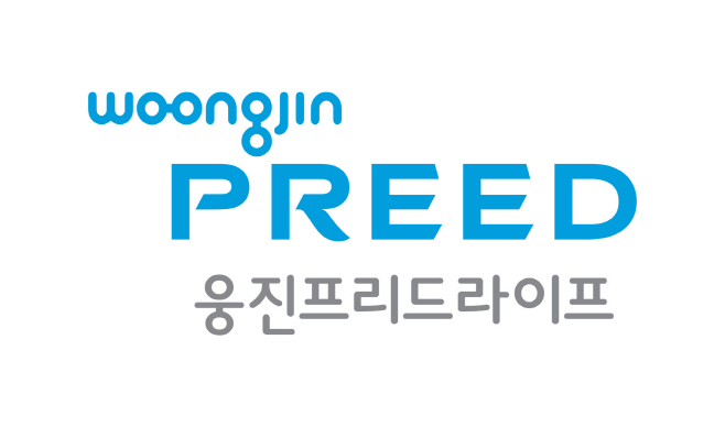 웅진프리드라이프 CI