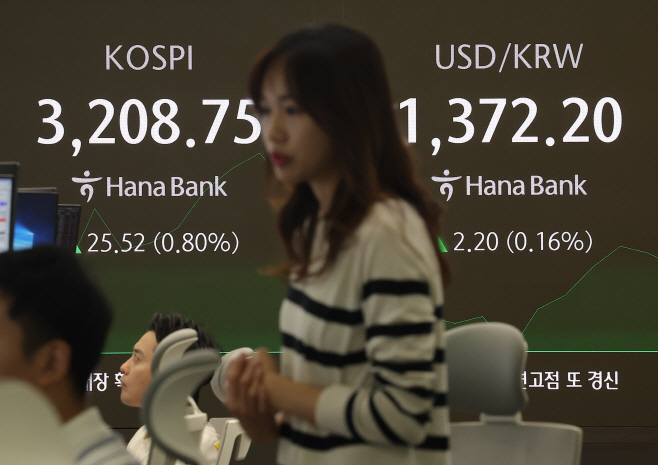 3,200 넘은 코스피