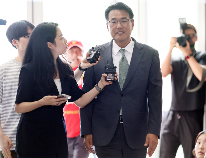 순직해병 특검팀 출석하는 김태효