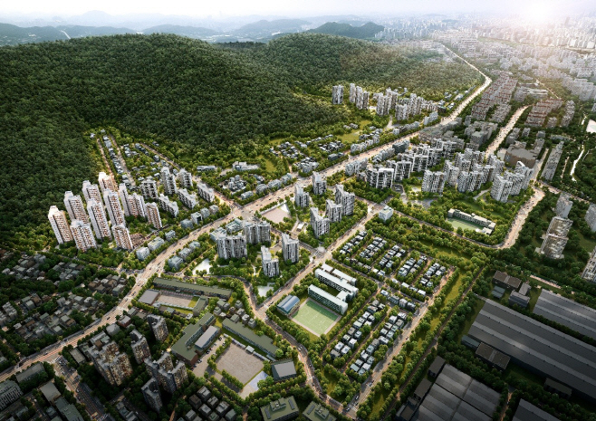 광명 구름산지구 개발 예정도_유승종합건설 제공