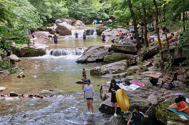 순창 0714 - 강천산군립공원, 여름성수기 피서지 각광(2)