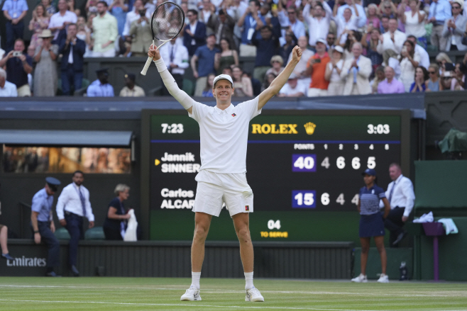 APTOPIX Britain Wimbledon Tennis <YONHAP NO-1918> (AP)