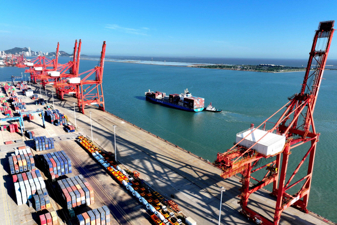 CHINA-ECONOMY-TRADE <YONHAP NO-5741> (AFP)