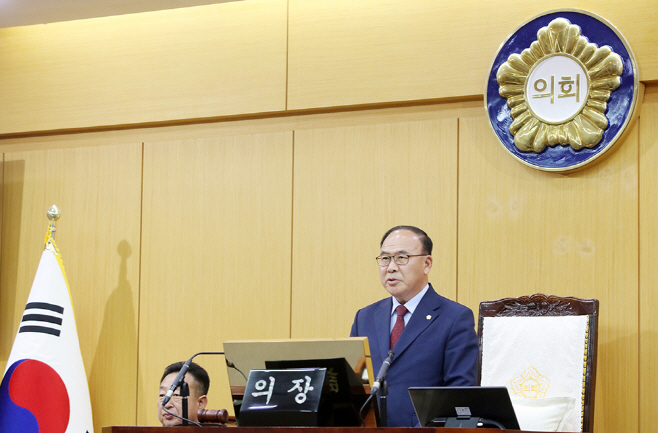 서산시의회, 제307회 임시회 개회...20개 안건 심의