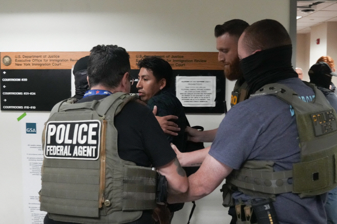 US-JUSTICE-IMMIGRATION <YONHAP NO-2040> (AFP)