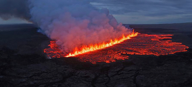 ICELAND-VOLCANO <YONHAP NO-3704> (AFP)