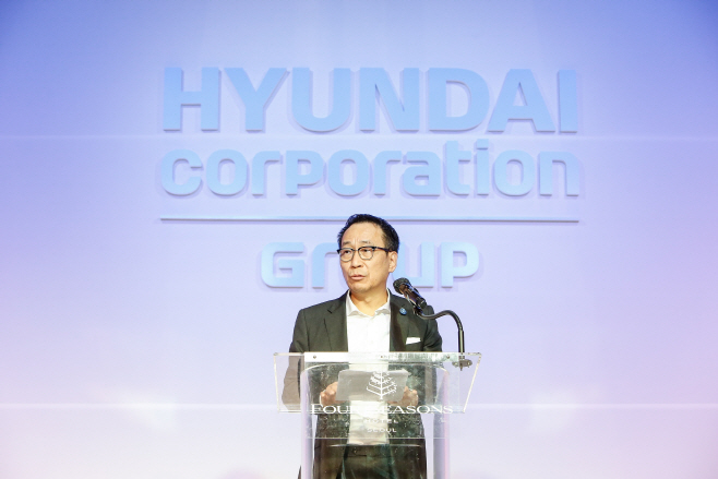 [사진] 현대코퍼레이션 정몽혁 회장_창립 46주년 기념행사_1
