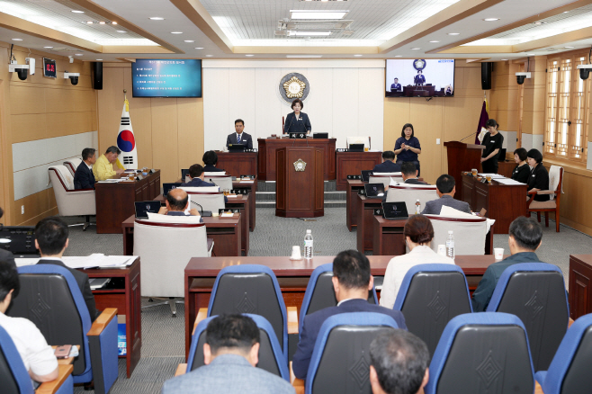 태안군의회, 제313회 임시회 개회...9일간 10건 안건심의