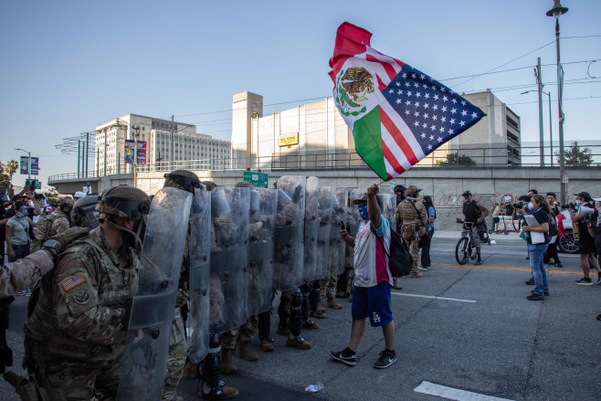 US-ACTIVISTS-PROTEST-... <YONHAP NO-3480> (Getty Images via AFP)